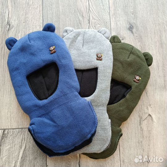 Шапка шлем новая для мальчиков и девочек