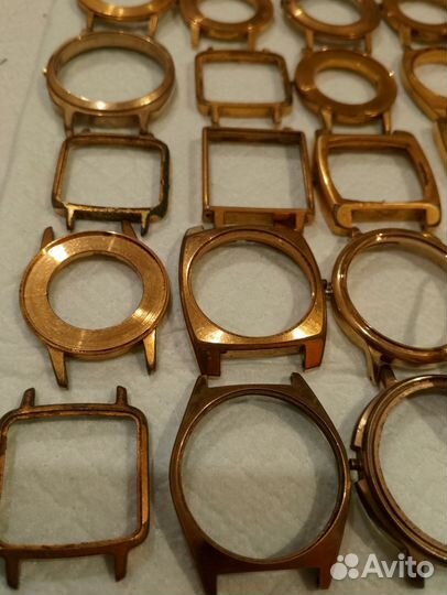 Позолоченные часы СССР