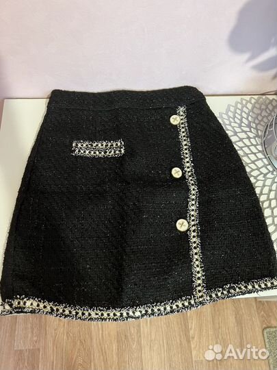 Кожаная юбка