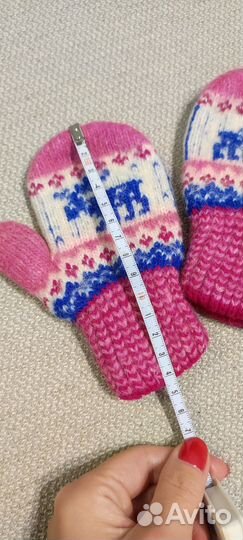 Шапка шлем+варежки