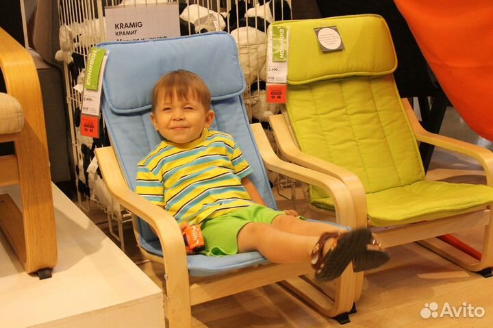 Кресло качалка поэнг IKEA