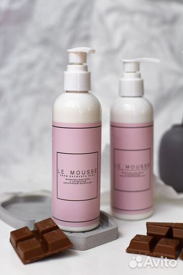 Молочко дыня и малина Le Mousse