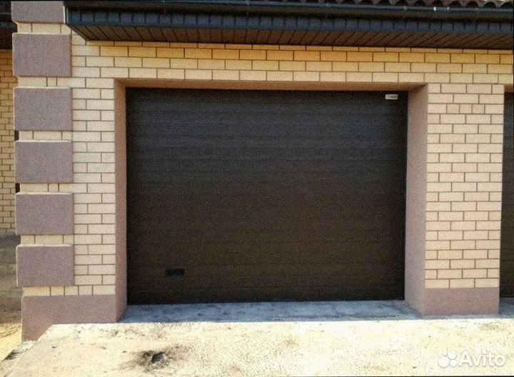 Автоматические гаражные секционные ворота