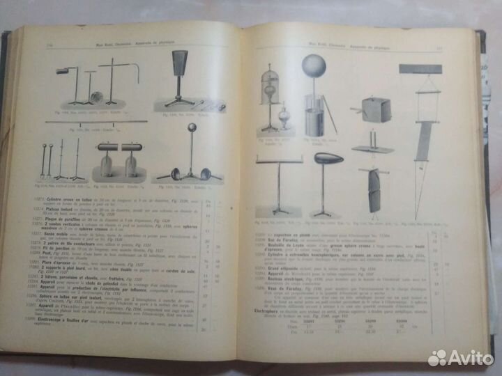 Каталог физического оборудования 1904года