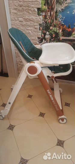 Стульчик для кормления happy baby berny v2