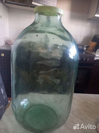 Бутыль 10 литров стекло