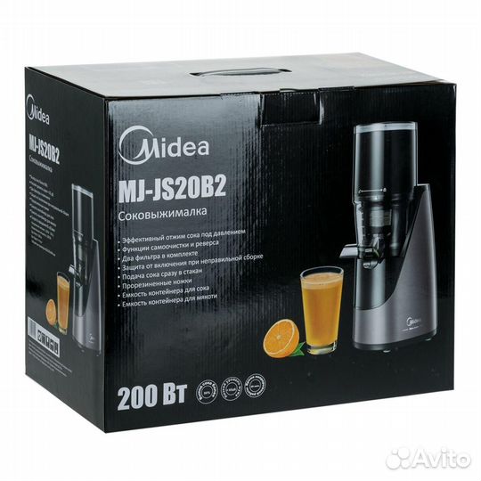 Шнековая соковыжималка Midea MJ-JS20B2