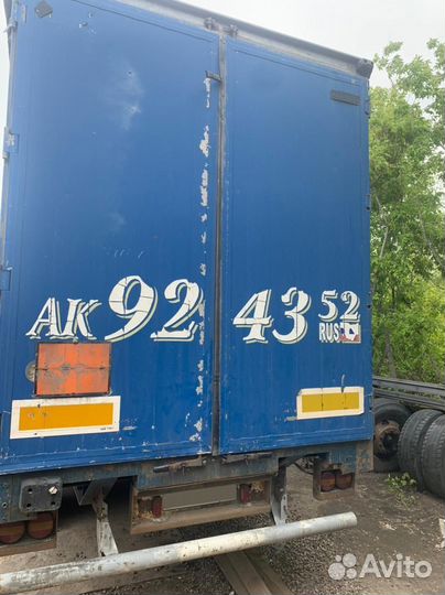 Полуприцеп шторный Kel-Berg S40B3, 2001