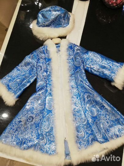 Костюм снегурочки детский 122