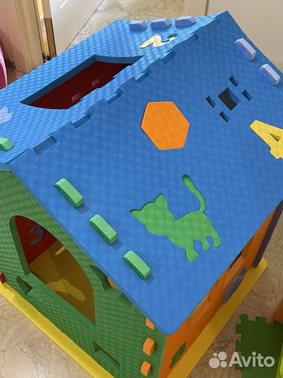 Детский игровой домик пластиковый eva