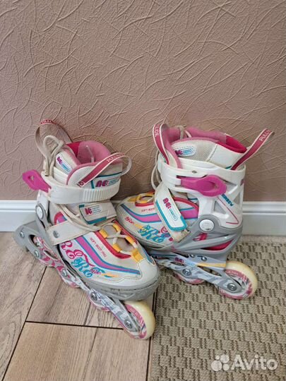 Роликовые коньки детские раздвижные