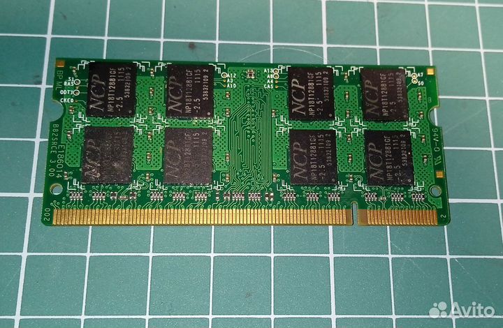 Модуль памяти для ноутбука 1 Гб, 2 Гб