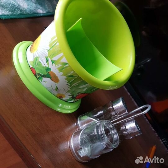 Подставка для столовых приборов+набор для специй