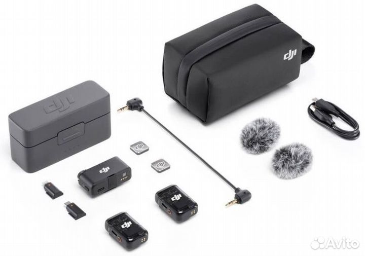 Микрофон Dji DJI Mic 2 (2 TX + 1 RX + Charging Case)