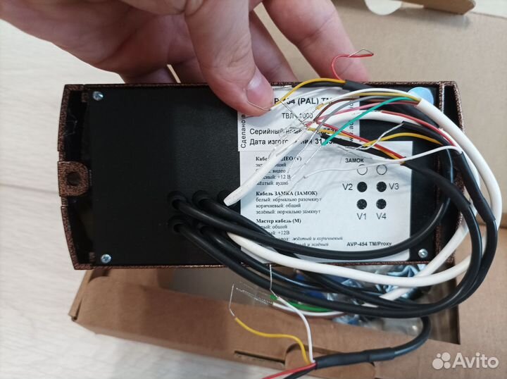 Вызывная видеопанель Activision AVP-454 (PAL)