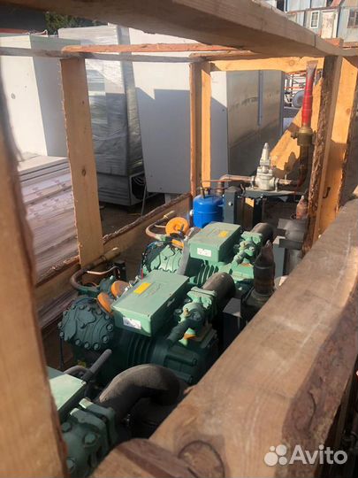 Холодильная централь на трёх компрессорах Bitzer