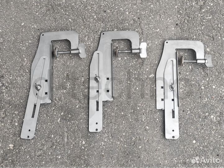 Струбцина крепления датчика эхолота (усиленная)