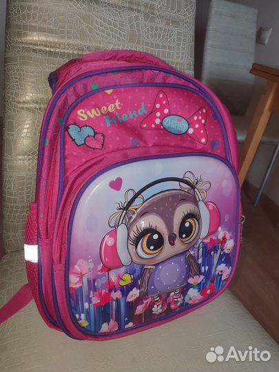 Рюкзак школьный для девочки бу
