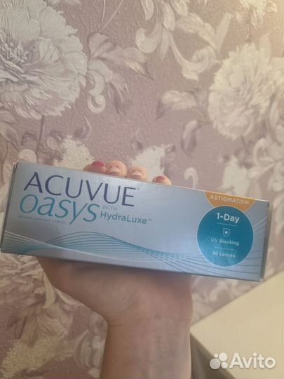 Контактные линзы acuvue oasys with hydraluxe -4,25