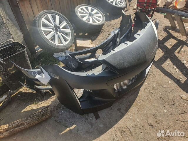 Бампер мазда 3 бл