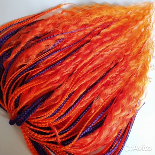 Комплекты косы, кудри, дредокудри