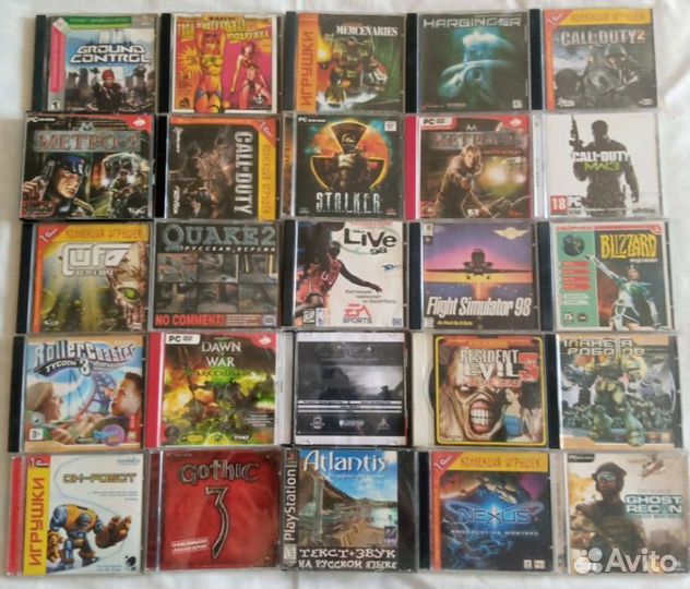 Cd диски с играми