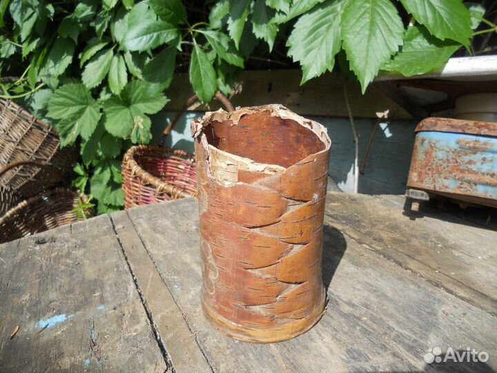 Короб берестяной туески А.О. 1932 только самовывоз