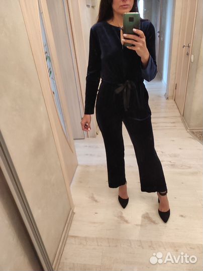 Fashion. Love. Story бархатный комбинезон