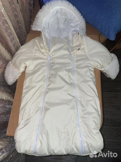 Конверт зимний на овчине