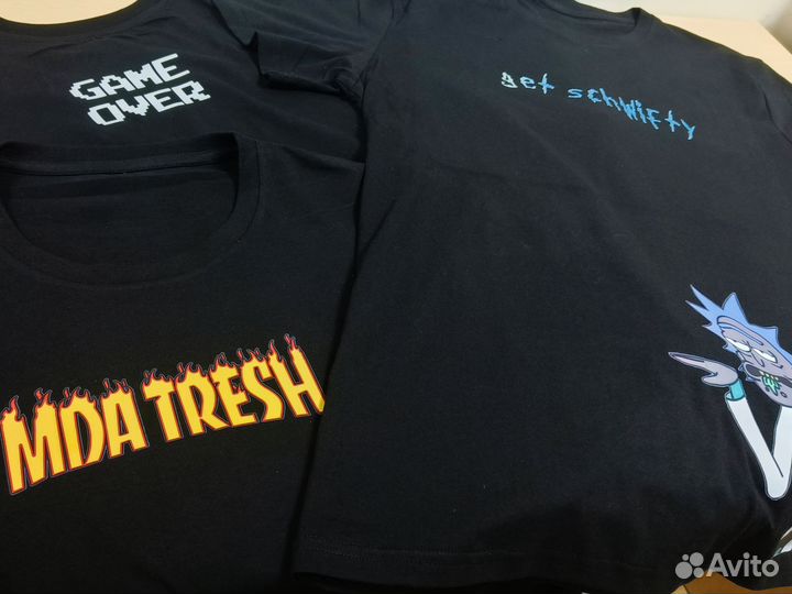 Печать на футболках