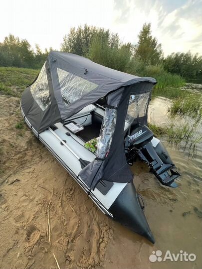 Лодка надувная 360 с мотром