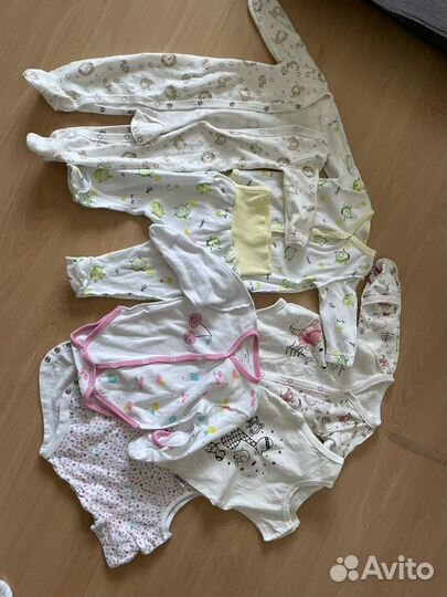 Детские вещи пакетом 56-86р