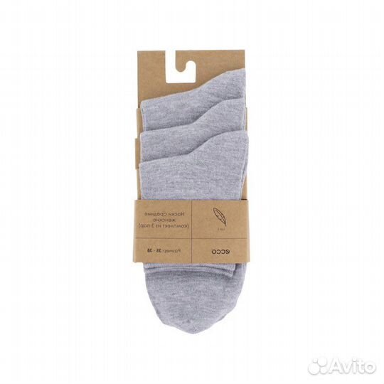 Ecco носки высокие (копмлект из 3-х) пар