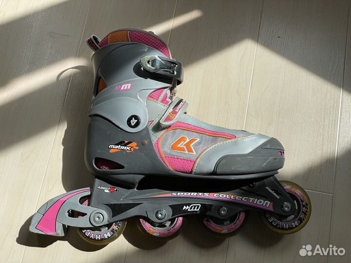 Ролики женские (детские) раздвижные (с 39-42 р)