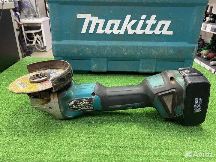 Аккумуляторная болгарка Makita DGA504Z