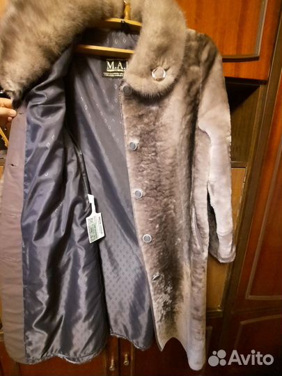 Шуба мутоновая новая с биркой