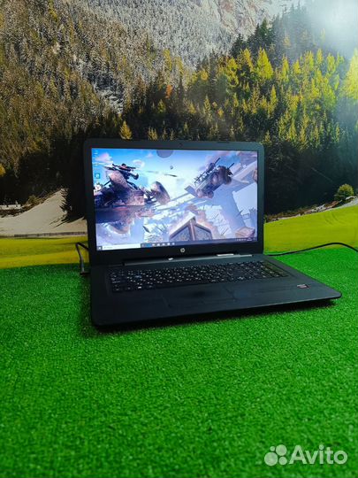 Большой и мощный ноутбук HP для игр и работы