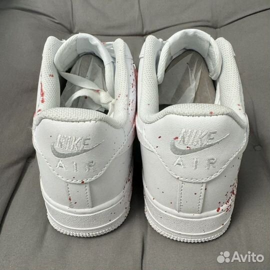Кроссовки Nike Air Force 1 Blood Custom Sneakers