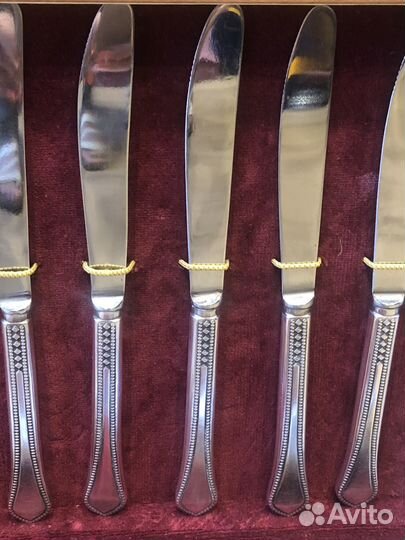 Набор столовых приборов мельхиор