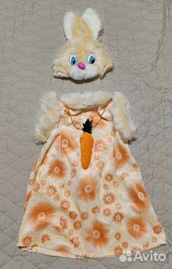 Костюм зайчика на девочку 110-116