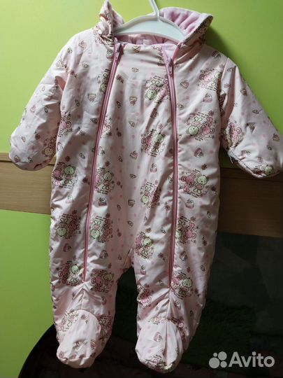 Комбинезон демисезонный, весна, осень 68