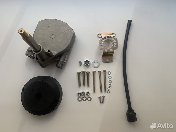 Рулевой редуктор катер лодка T85 под трос M66