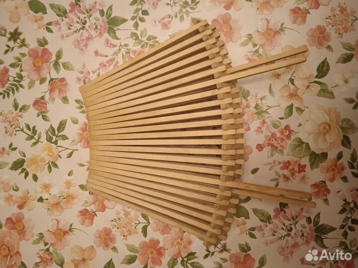 Корзина для фруктов деревянная