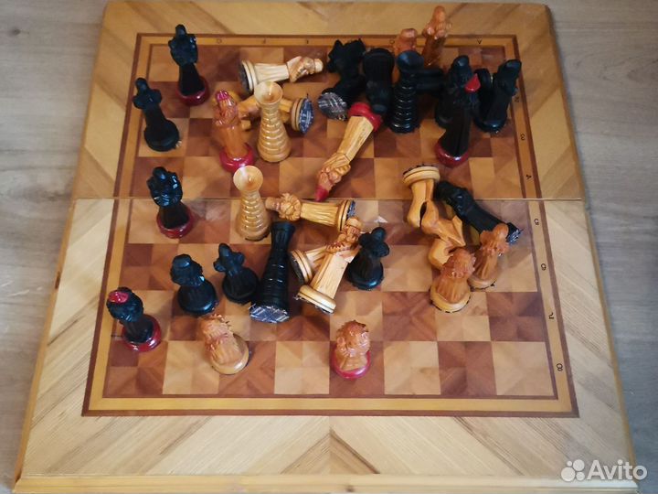 Шахматы деревянные ручной работы