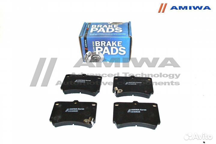 Колодки тормозные mazda 2 323 demio KIA RIO avella