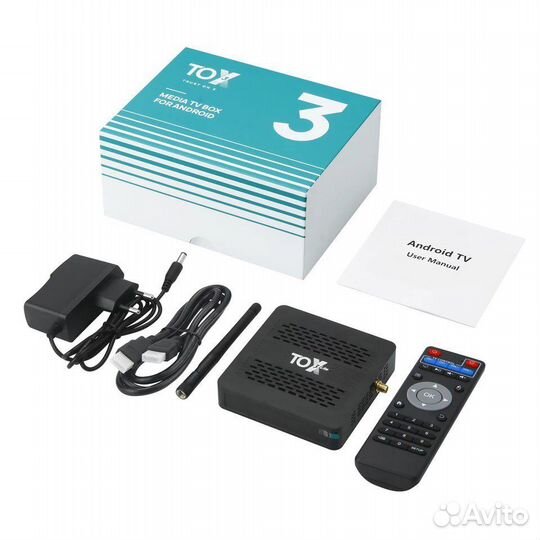 Приставка smart TV Tox3