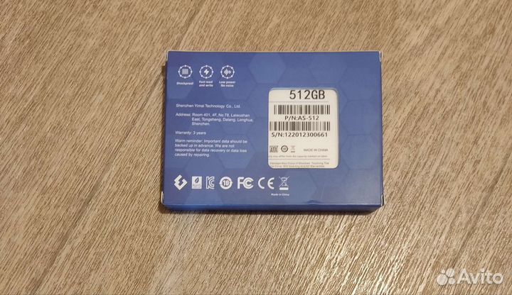 Ssd acos 512 GB