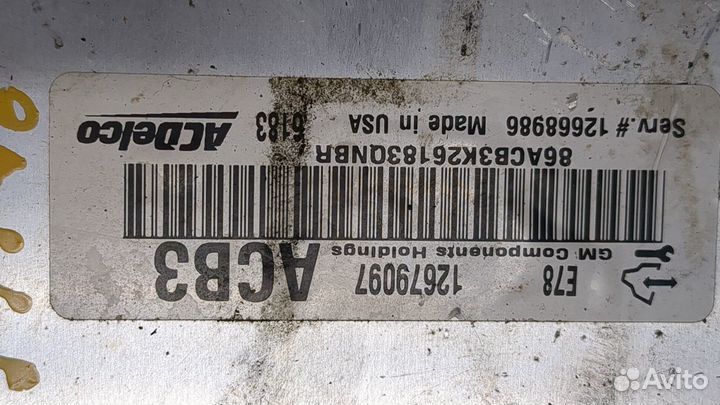 Блок управления двигателем Buick Encore 2016