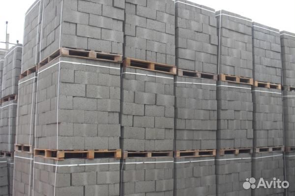 Керамзитоблок пустотелый 390х190х188 за шт