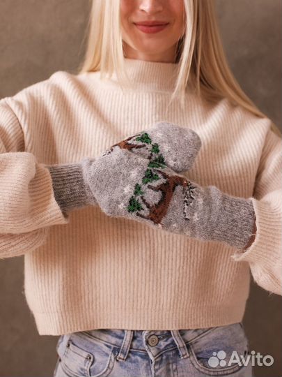 Новые варежки, носки зимние опт розница